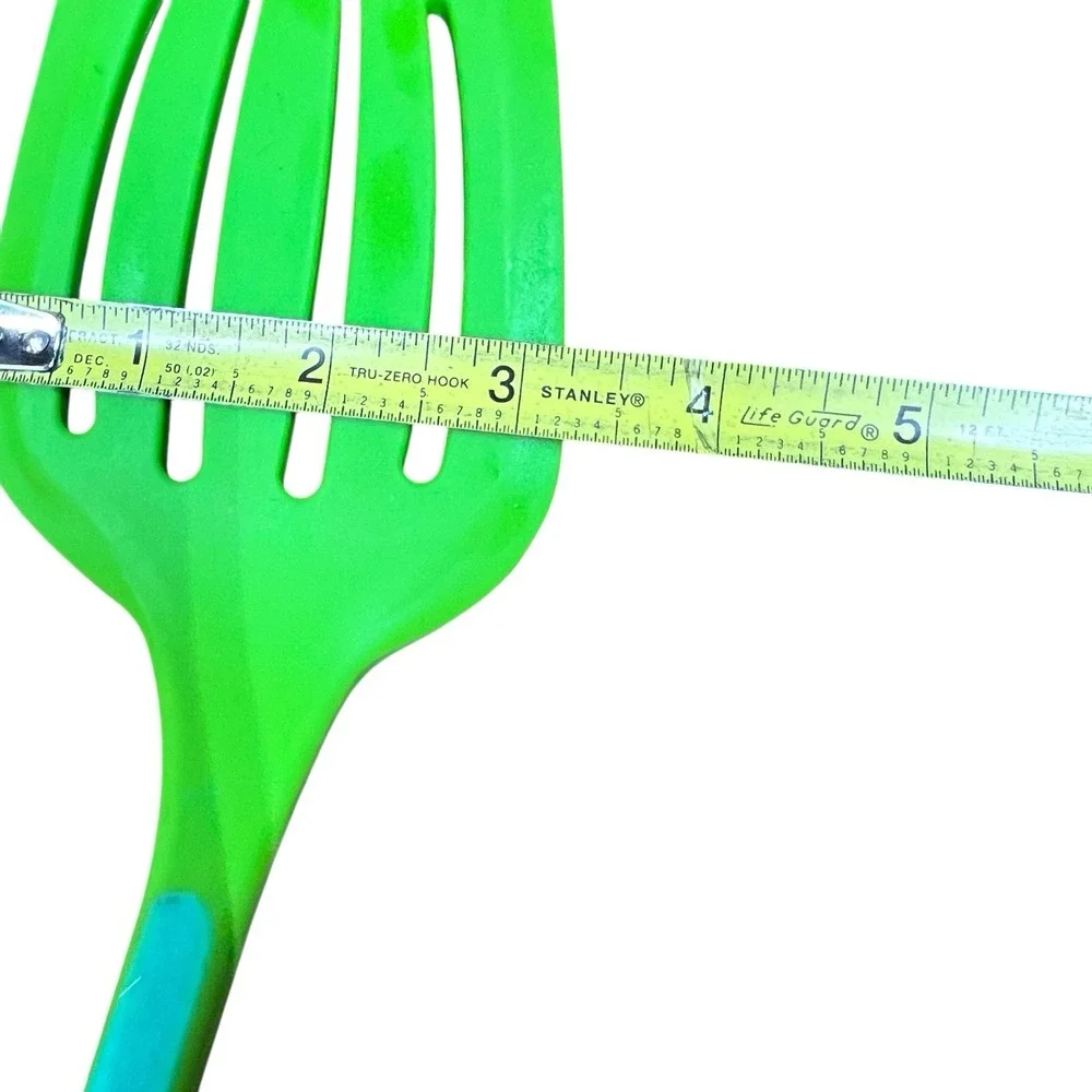 Orka Luka Slotted Spatula Flipper Green 4